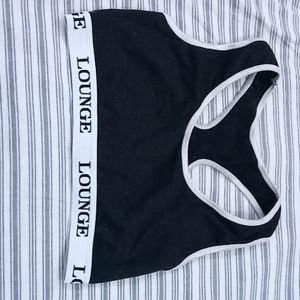 Loungewear sports bra size m